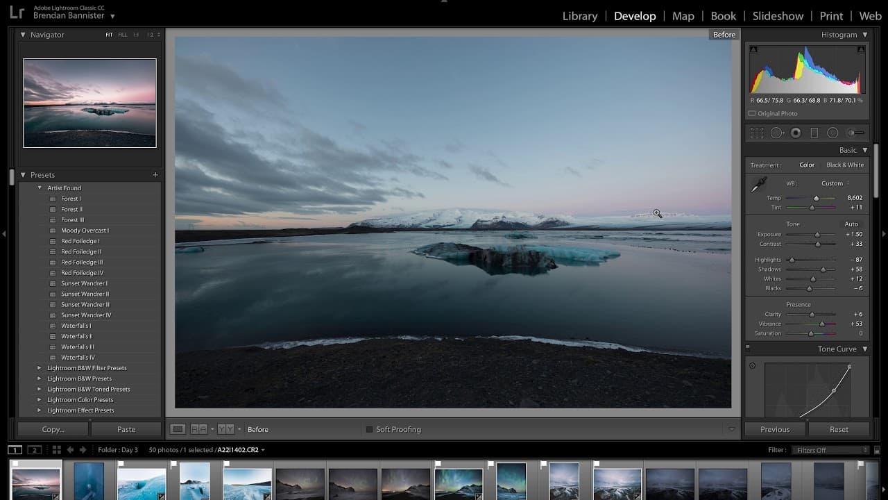 How to Use Lightroom Presets @artistfound